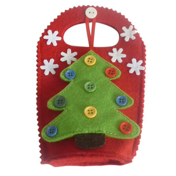 Reusable Home Gift Bag Hotel Christmas Non-woven Fabric Cute Decorative Candy